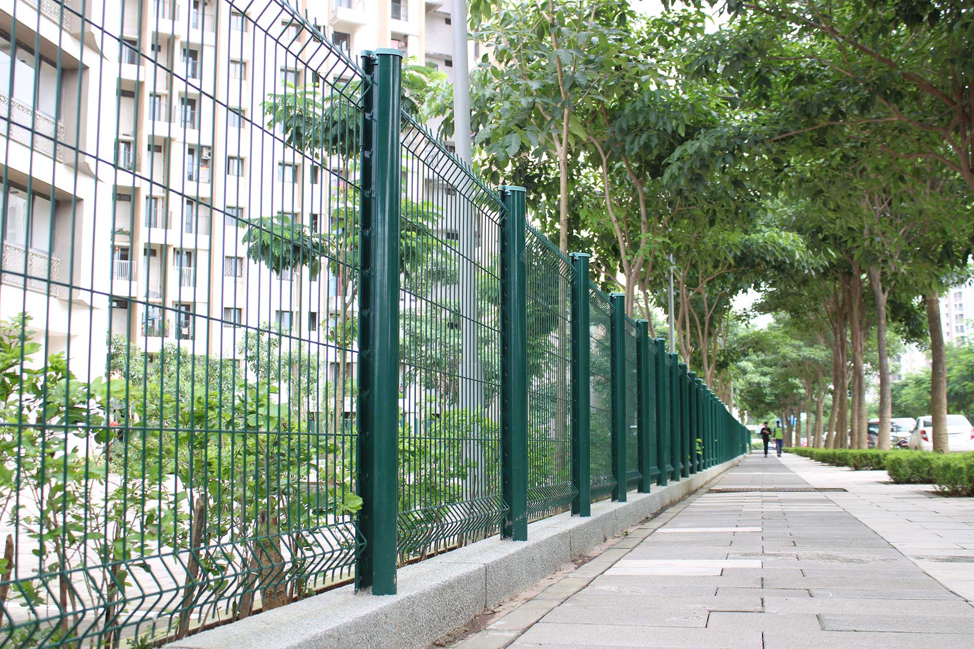 Perimeter security fencing solutions, modular fencing system, A1