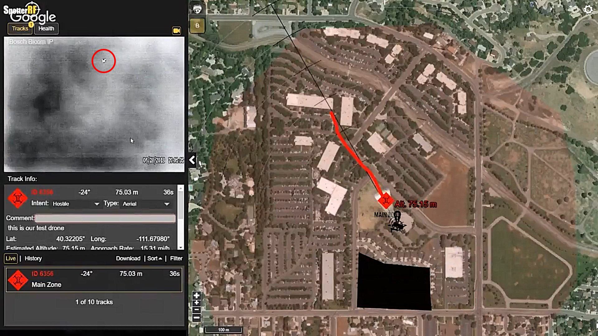 Perimeter Surveillance Radar Security System by SpotterRF